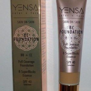 Yensa SKIN ON SKIN BC FOUNDATION  Medium Golden